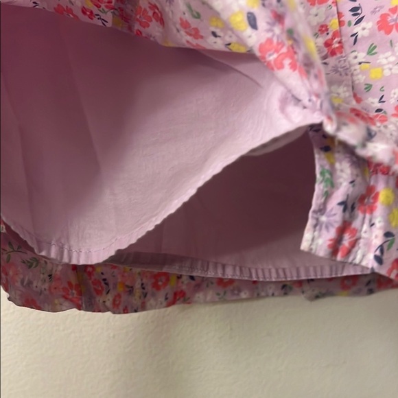 GAP Pink and Blue floral spring  A-Line Mini Skirt Casual - Picture 9 of 11